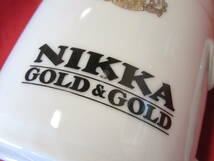 ◆ニッカウイスキー「NIKKA GOLD＆OLD」陶器製 ピッチャー/水差し　昭和レトロ ノベルティ_画像6