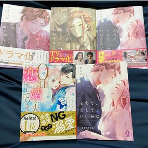 『全力で、愛していいかな？』全３巻！完結セット！『０日婚の夫に恋をしています』さんずい尺セット！