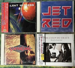 アメリカンハード　廃盤・レア盤　SILENT WITNESS　SOUTHGANG　JET RED　THE COUP DE GRACE　LYNCH MOB　BUTCH WALKER　メロハー　藤木昌生