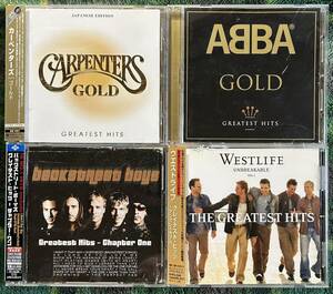 至福のハーモニー　カーペンターズ　アバ　バックストリート・ボーイズ　ウエストライフ　SHM-CD リマスター　GOLD　BEST　GREATEST HITS 