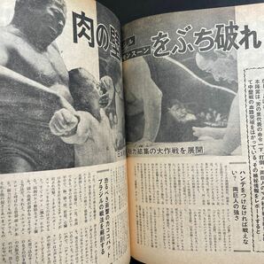 ベースボールマガジン プロレス &ボクシング 1969年5月号増刊 昭和44年の画像5