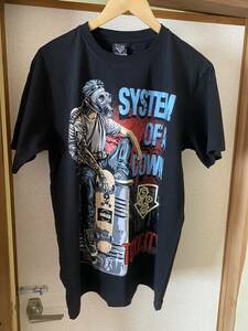 メンズ　Tシャツ　システム　オブ　ア　ダウン　ブラック　Lサイズ　SYSTEM OF A DOWN TOXICITY