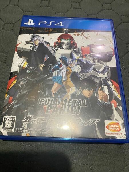 【PS4】フルメタル・パニック! 戦うフー・デアーズ・ウィンズ　中古品