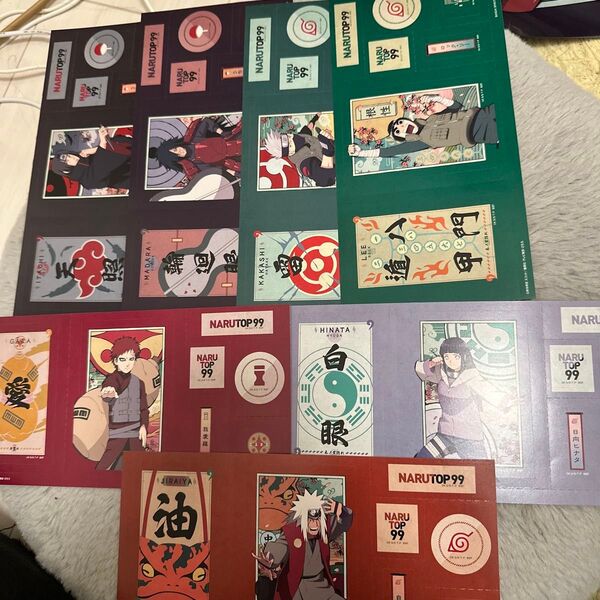 1番くじ NARUTOステッカーシールのみ