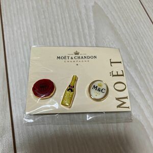 MOET＆CHANDONのピンバッジ