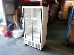 中古 小形冷蔵ショーケース HOSHIZAKI SSB-70CT2 ホシザキ 100V 150/160W 299L W700×D450×H1410ｍｍ 業務用 冷蔵庫 縦型 ホワイト 戸田市