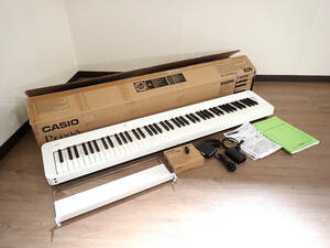  б/у электронное пианино CASIO PX-S1100WE Casio Priviapli vi a цифровой клавиатура 88 клавиатура беспроводной Bluetooth тонкий дизайн белый 