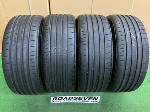 225/35R19 88Y☆BRIDGESTONEブリヂストン POTENZA S007A 2022年製国産☆ジャンク品中古タイヤ4本共インサイドビード切れ4本SET送料無料