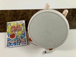 Wii 太鼓の達人Wii専用コントローラ 太鼓とバチ RVL-A-TC & ソフト