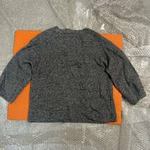 ナチュラルビューティーベーシック セーター ニット Vネック NBB グレー 長袖 7分袖 灰色 NATURAL BEAUTY BASIC_画像2