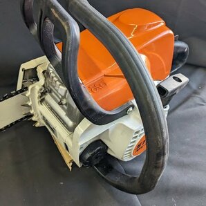 【美品】動画あり☆STIHL エンジンチェンソー MS180C-BE 35cm スチール MS180C ガイドバー350ｍm 排気量38.1ml ☆茨城県下妻市の画像5