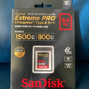 サンディスク SanDisk cfexpress TYPE B 64G 新品 Extreme コンパクトフラッシュ