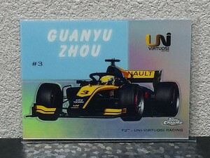 【周 冠宇】2020 Topps Chrome Formula 1 ZHOU GUANYU F1 初年度