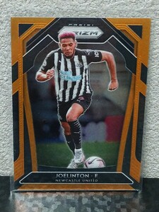 【JOELINTON】 25枚限定 2020-2021 PANINI PRIZM premier League RC newcastle united rookie