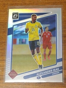 【ALEXANDER ISAK】 2021-22 Panini Donruss Road To Qatar Optic holo Silver PRIZM 