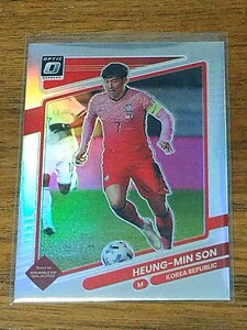 【HEUNG-MIN SON】 2021-22 Panini Donruss Road To Qatar Optic holo Silver PRIZM 