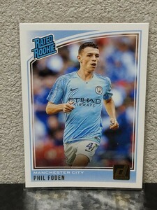 【PHIL FODEN】2018-19 PANINI DONRUSS Rated Rookie RC ルーキー フォーデン manchester city 　