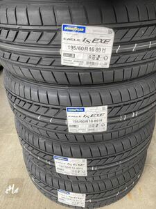 グッドイヤーサマータイヤ LS EXE 195/60R16 2024年製 4本セット