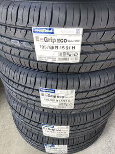 グッドイヤー　 EG01 195/65R15 2024年製　4本セット