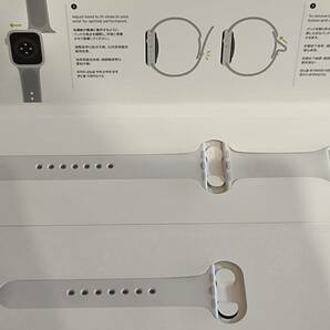 【美品】Apple Watch SE（第１世代） GPSモデル 40mm シルバーアルミニウムケースとホワイトスポーツバンド MYDM2J/Aの画像6