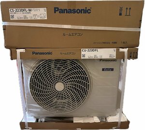 1円★新品未開封　Panasonic(パナソニック) エアコン CS-223DFL-W おもに6畳用 送料無料【4549980690840】