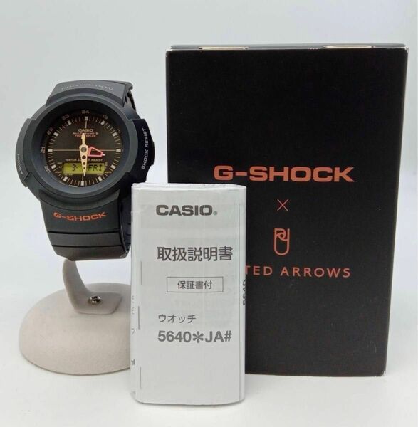 【希少 美品】CASIO カシオ G-SHOCK ジーショック AWG-M520UA ユナイテッドアローズ コラボ 電波ソーラー 