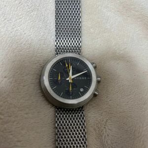 【未使用品】HYGGE 腕時計 ノグラフ ウォッチ2312 MESH/BLACK DIAL HID