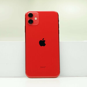 iPhone 11 64GB (PRODUCT)RED SIMフリー 訳あり品 ジャンク 中古本体 スマホ スマートフォン 白ロム