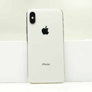 iPhone X 64GB シルバー SIMフリー 訳あり品 ジャンク 中古本体 スマホ スマートフォン 白ロムの画像1