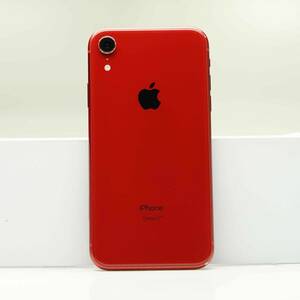 iPhone XR 128GB (PRODUCT)RED SIMフリー 訳あり品 ジャンク 中古本体 スマホ スマートフォン 白ロム