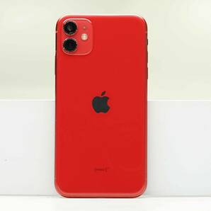 iPhone 11 64GB (PRODUCT)RED SIMフリー 訳あり品 ジャンク 中古本体 スマホ スマートフォン 白ロムの画像1