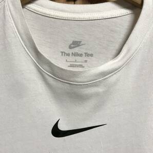 送無♪The Nike Tee ナイキ♪ロゴプリントTシャツ・ホワイト・Sの画像3