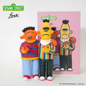 未使用 face x Sesame Street Bert and Emie Figure ED180 セサミストリート