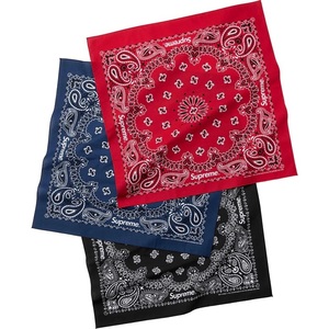 未使用 24SS Supreme x Hav-A-Hank Bandanas(Pack of 3) シュプリーム　バンダナ