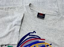 90s 00s CANTERBURY 日本製 刺繍タグ 霜降りボディ Tシャツ　　90年代 00年代 Y2K カンタベリーオブニュージーランド 半袖 杢グレー 早3696_画像5