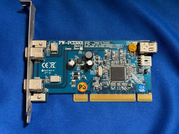 FW-PCI3201 PCI接続IEEE1394a増設カード