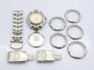 1 jpy * wristwatch for parts [ TAG Heuer TAG HEUER ] clock parts set sale body bezel breath etc. 10 point set new arrivals 90408-10