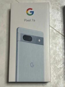 【新品未使用】 Google Pixel 7a 128GB SIMフリー au Sea ブルー