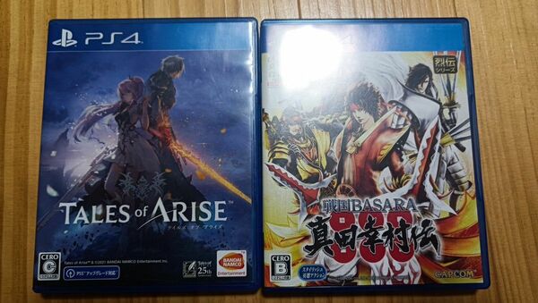 ps4、ペア売り。テイルズ、戦国BASARA