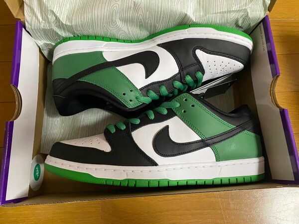 Nike Dunk Black and Classic Green ナイキ SB ダンク ブラック アンド クラシックグリーン