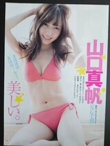 山口真帆　美しい。　NGT48　ヤングジャンプ　切り抜き　5ページ_画像1