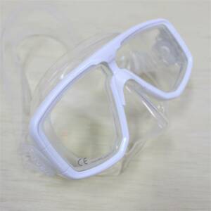 TUSA M20 платина маска прозрачный силикон W( белый ) раз имеется линзы комплект новый товар не использовался 