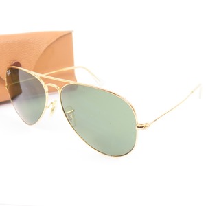 40661★1円スタート★Ray-Ban レイバン AVIATOR アビエーター アイウェア ティアドロップ ヴィンテージ RB3025 サングラス ゴールド