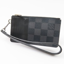 40755★1円スタート★LOUIS VUITTON ルイヴィトン 未使用品 プレイフォン8 小銭入れ ストラップ付 ダミエグラフィット コインケース_画像1