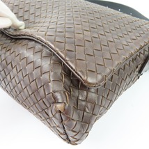 40831★1円スタート★BOTTEGAVENETA ボッテガヴェネタ 外極美品 イントレチャート 斜め掛けOK ショルダーバッグ ラムスキン_画像3