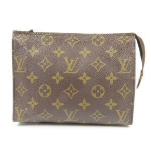 78951LOUIS VUITTON ルイヴィトン 外綺麗 ポッシュ トワレット19 ベタ無 化粧ポーチ コスメ 小物入れ ヴィンテージ モノグラム ポーチ