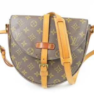 79813LOUIS VUITTON ルイヴィトン 中極美品 シャンティMM 斜め掛けOK ヴィンテージ モノグラム ショルダーバッグ レディース