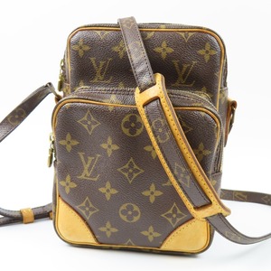 41085★1円スタート★LOUIS VUITTON ルイヴィトン 中極美品 アマゾン 斜め掛けOK ヴィンテージ ベタ無 モノグラム ショルダーバッグ