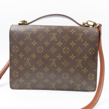 41332★1円スタート★LOUIS VUITTON ルイヴィトン 外極美品 モンソー 2WAY セカンドバッグ ヴィンテージ モノグラム ハンドバッグ_画像2