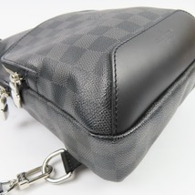 41223★1円スタート★LOUIS VUITTON ルイヴィトン 未使用品 アヴェニュースリング ショルダーバッグ ダミエグラフィット ボディバッグ_画像4